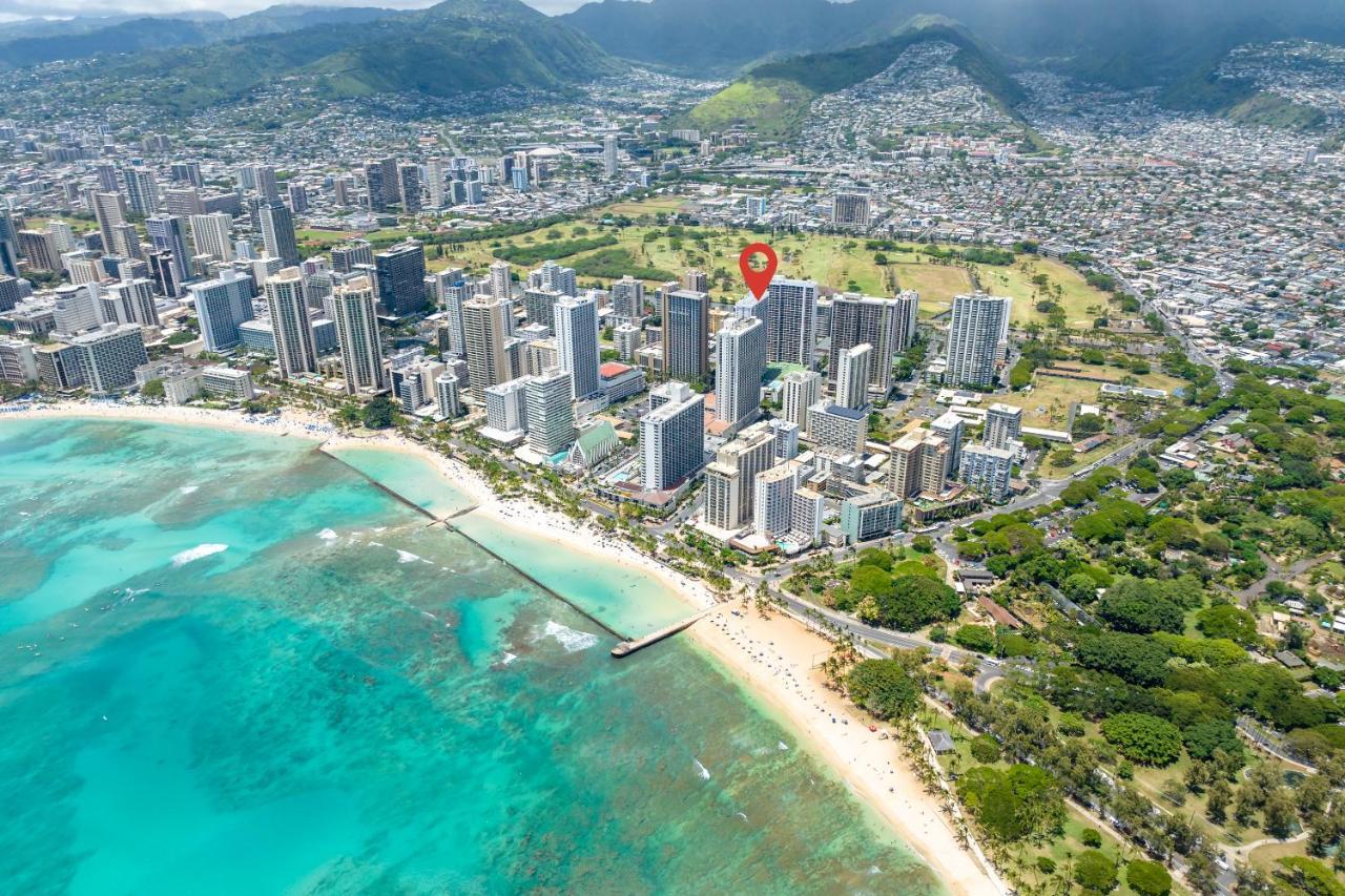 Apartamento Waikiki Banyan W-Ocean Views With Free Parking! Honolulu Exterior foto