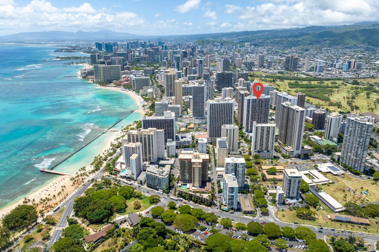 Apartamento Waikiki Banyan W-Ocean Views With Free Parking! Honolulu Exterior foto